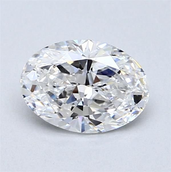 1.03ct D VS2 Rare Carat Ideal Cut Oval Diamond