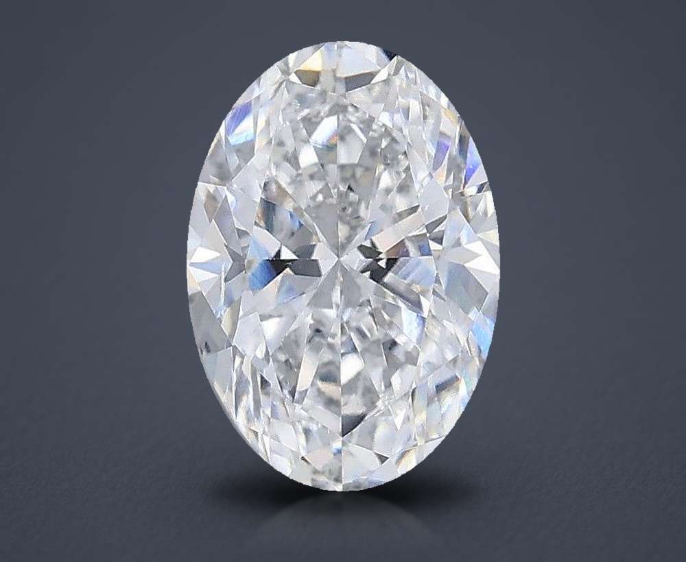 0.79 Carat Oval Lab Diamond