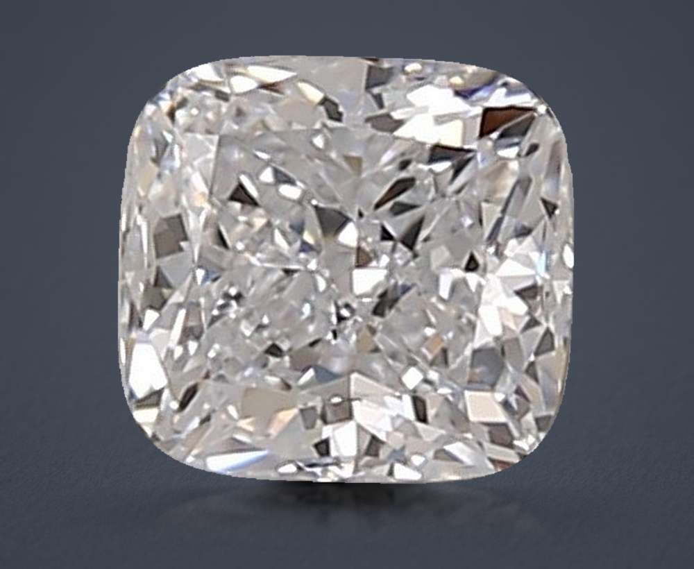0.50 Carat Cushion Lab Diamond