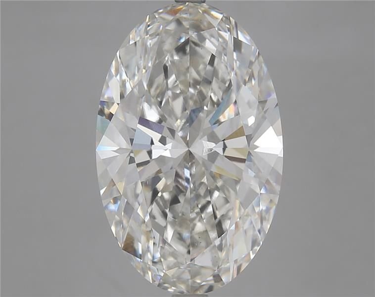 7.63ct H VS1 Rare Carat Ideal Cut Oval Lab Grown Diamond