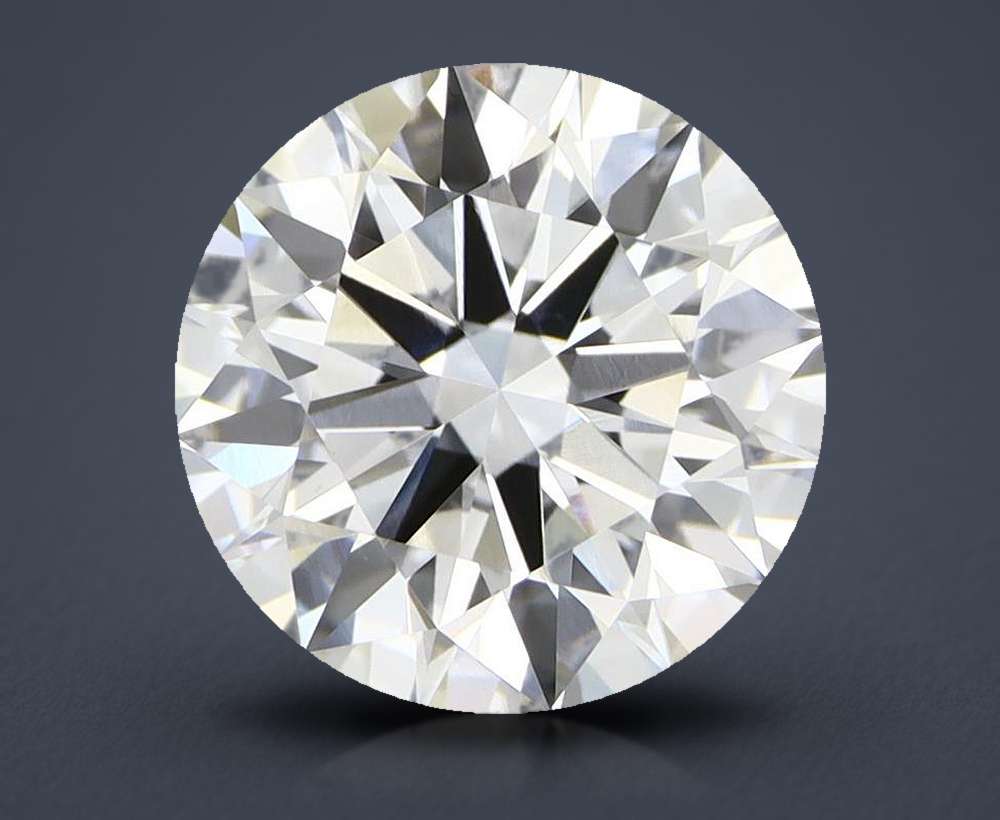 3.08 Carat Round Lab Diamond