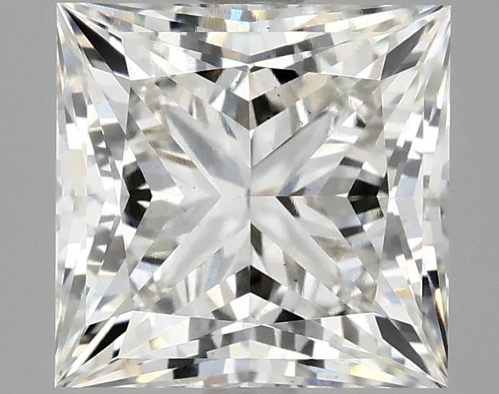 3.59ct H VS2 Rare Carat Ideal Cut Princess Lab Grown Diamond