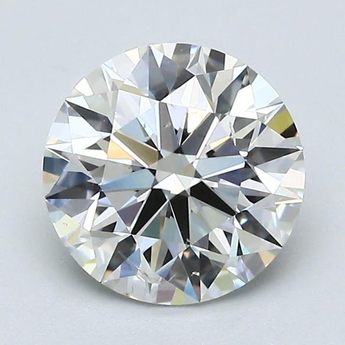 1.70ct I SI2 Rare Carat Ideal Cut Round Diamond