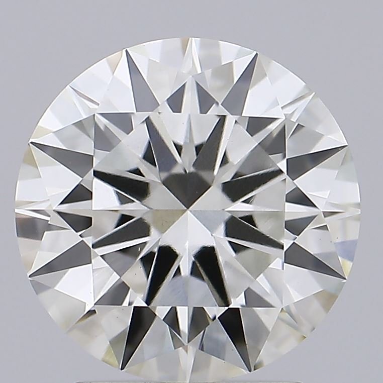 2.52ct J VVS2 Excellent Cut Round Lab Grown Diamond