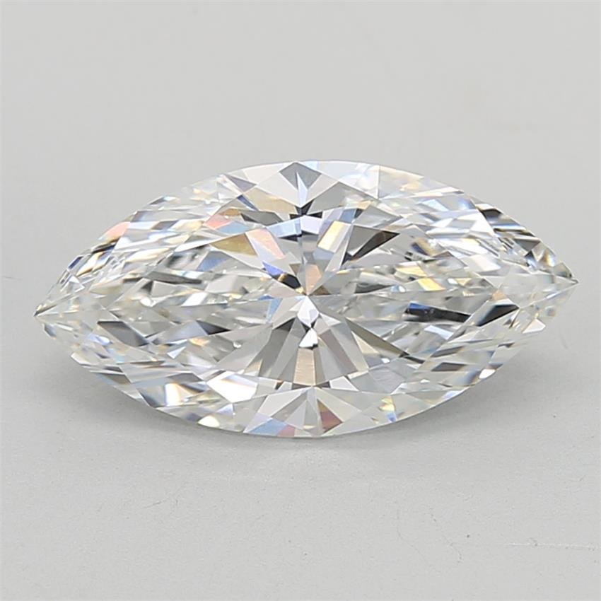 3.05ct E VVS2 Rare Carat Ideal Cut Marquise Lab Grown Diamond