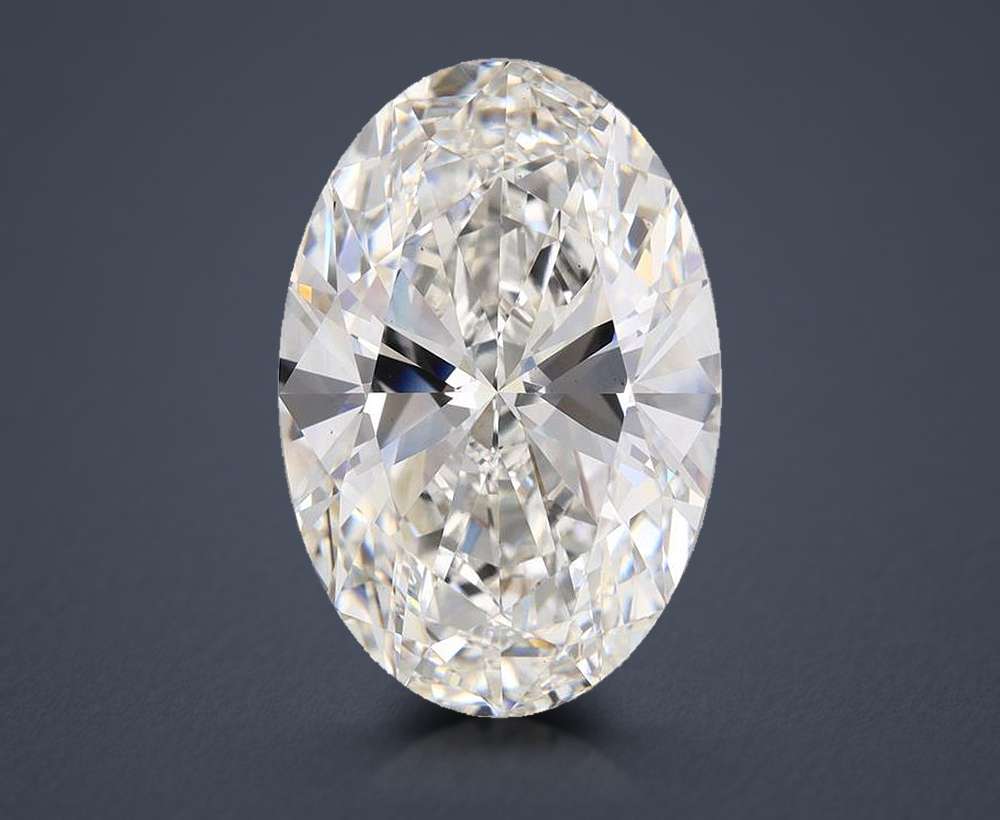 11.01 Carat Oval Lab Diamond