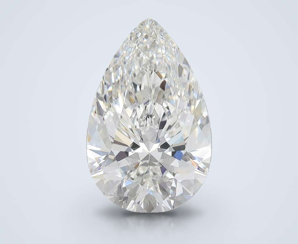 3.59 Carat Pear Lab Diamond