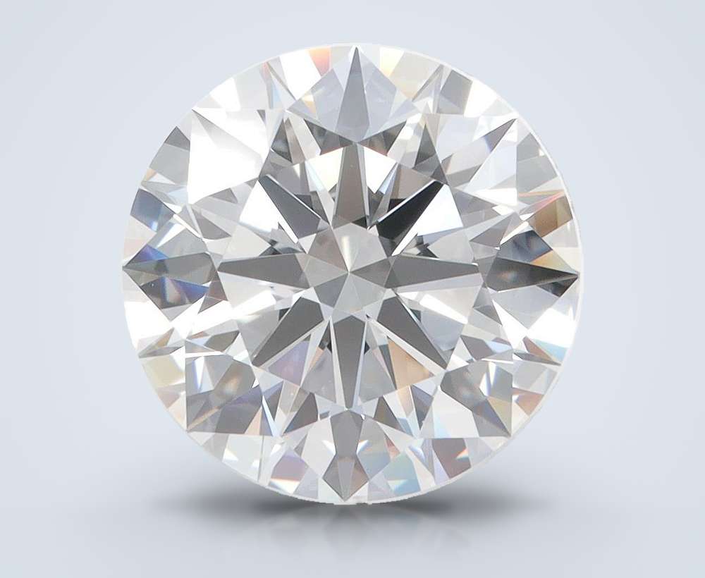 4.09 Carat Round Lab Diamond