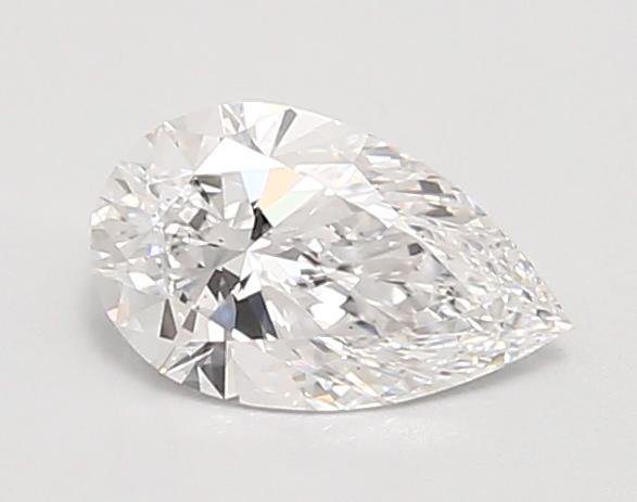 0.91ct D VS2 Rare Carat Ideal Cut Pear Lab Grown Diamond