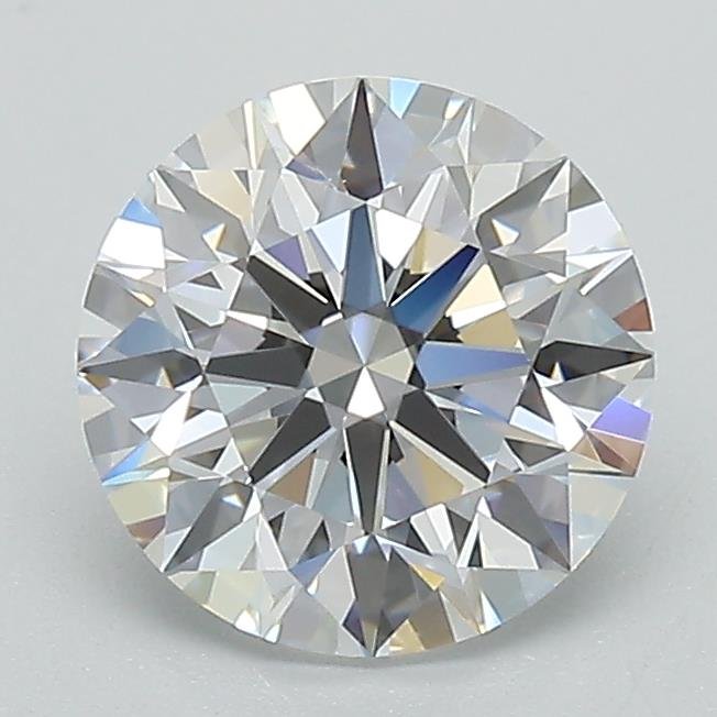1.57ct D VVS2 Rare Carat Ideal Cut Round Lab Grown Diamond