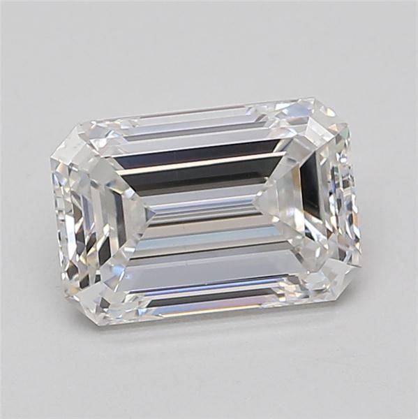 2.58ct E VS2 Rare Carat Ideal Cut Emerald Lab Grown Diamond