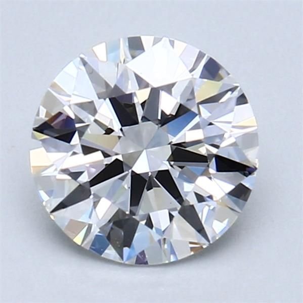 1.43ct D VVS2 Rare Carat Ideal Cut Round Diamond