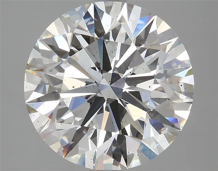 4.08ct F SI1 Excellent Cut Round Lab Grown Diamond