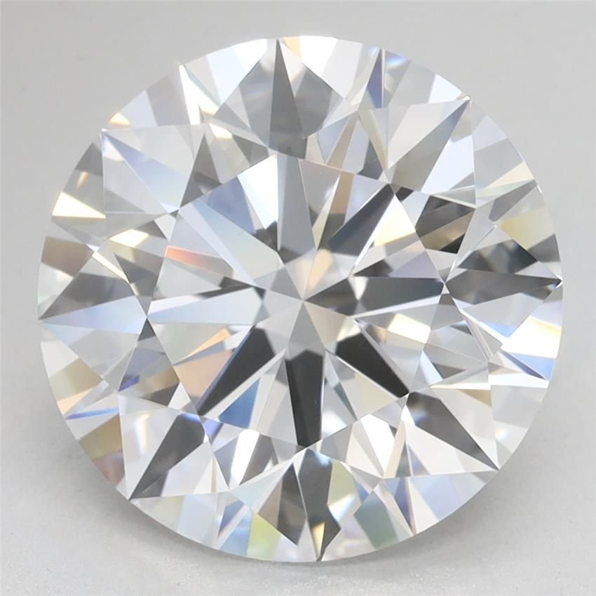 5.15ct D VS1 Rare Carat Ideal Cut Round Lab Grown Diamond
