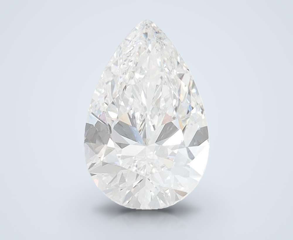 1.38 Carat Pear Lab Diamond