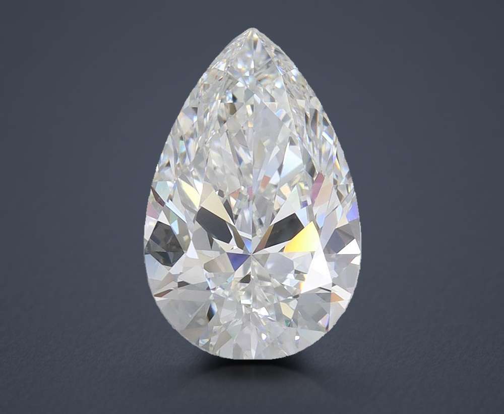 3.02 Carat Pear Lab Diamond