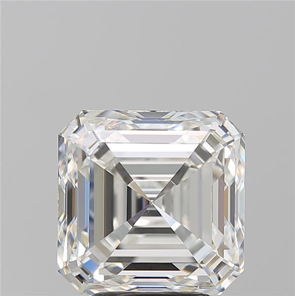 4.01ct H VS1 Rare Carat Ideal Cut Asscher Diamond