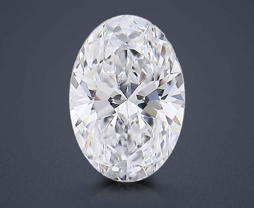 1.24 Carat Oval Lab Diamond