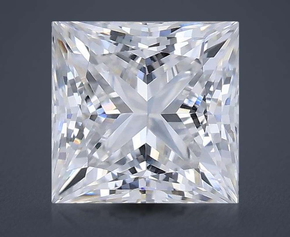 0.63 Carat Princess Lab Diamond