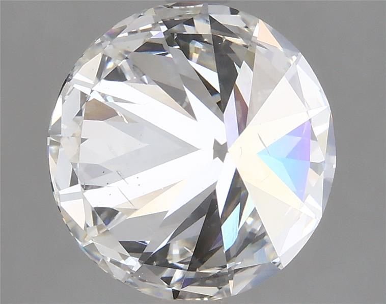 3.34ct E SI1 Rare Carat Ideal Cut Round Lab Grown Diamond