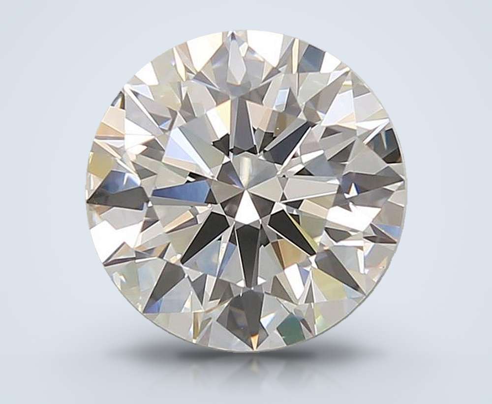 4.04 Carat Round Lab Diamond