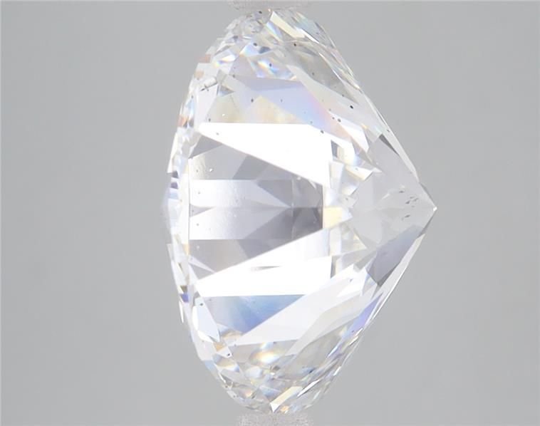 6.66ct E SI1 Rare Carat Ideal Cut Round Lab Grown Diamond