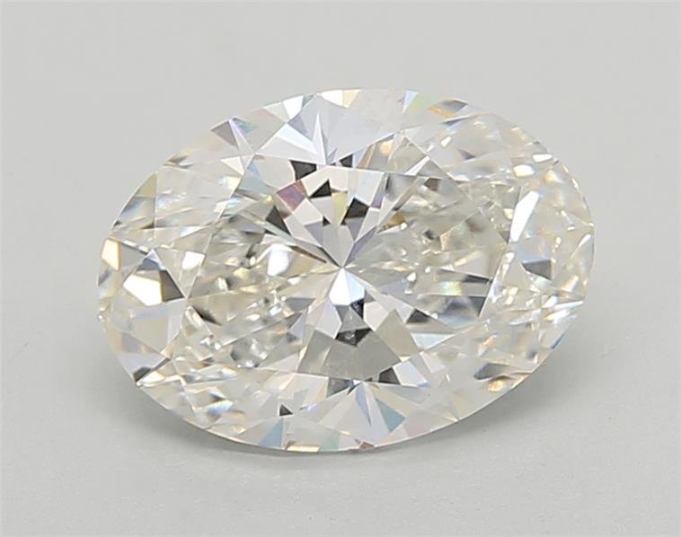 3.05ct F VVS2 Rare Carat Ideal Cut Oval Lab Grown Diamond