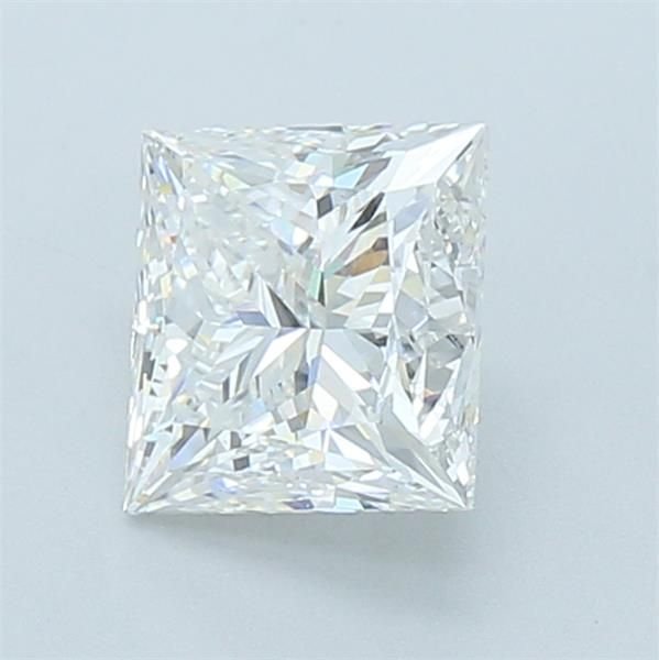 2.01ct F VS1 Rare Carat Ideal Cut Princess Lab Grown Diamond