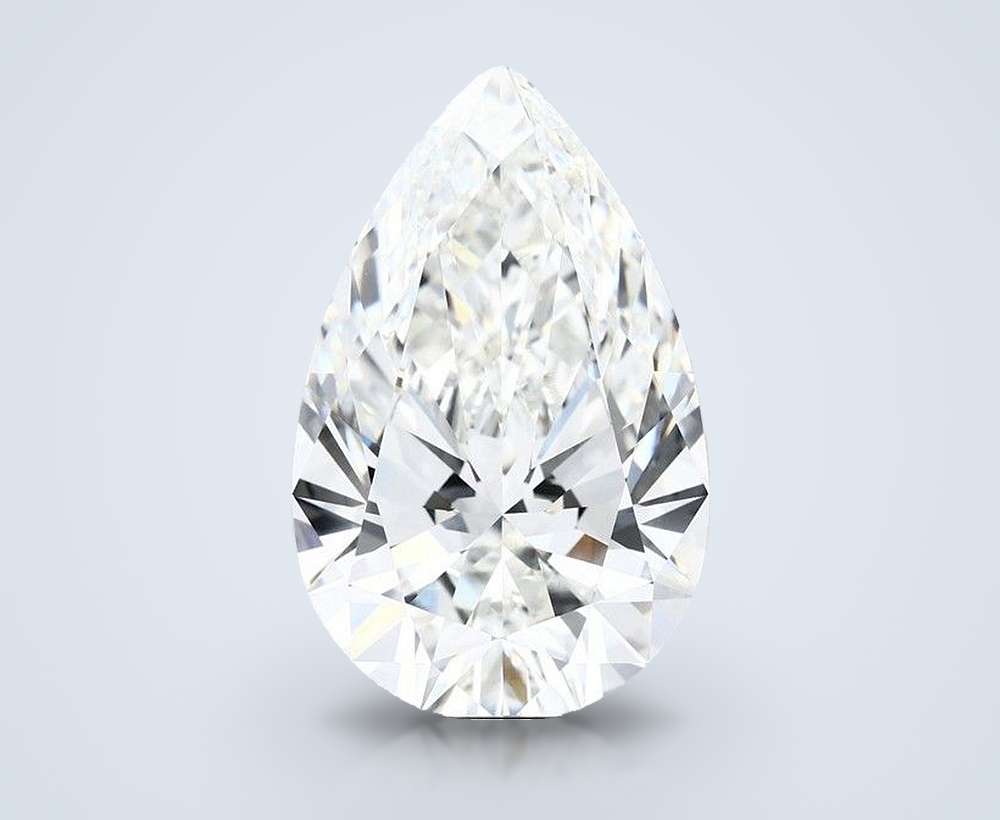 12.07 Carat Pear Lab Diamond