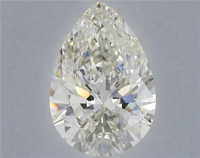 11.06ct H VS2 Rare Carat Ideal Cut Pear Lab Grown Diamond