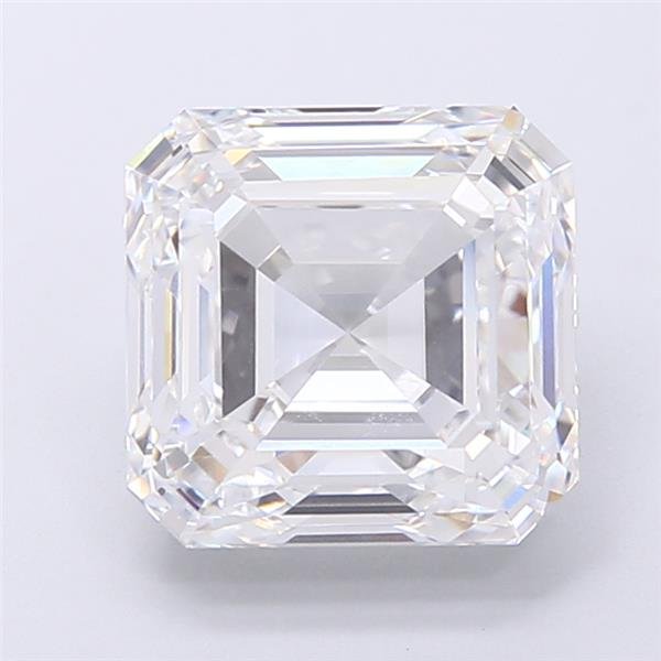 5.02ct E VVS1 Rare Carat Ideal Cut Asscher Lab Grown Diamond