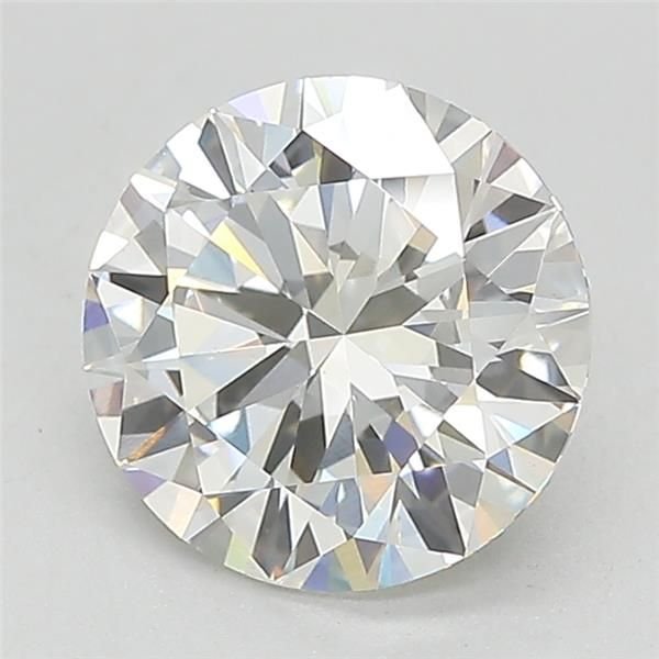 2.00ct D VS2 Excellent Cut Round Lab Grown Diamond