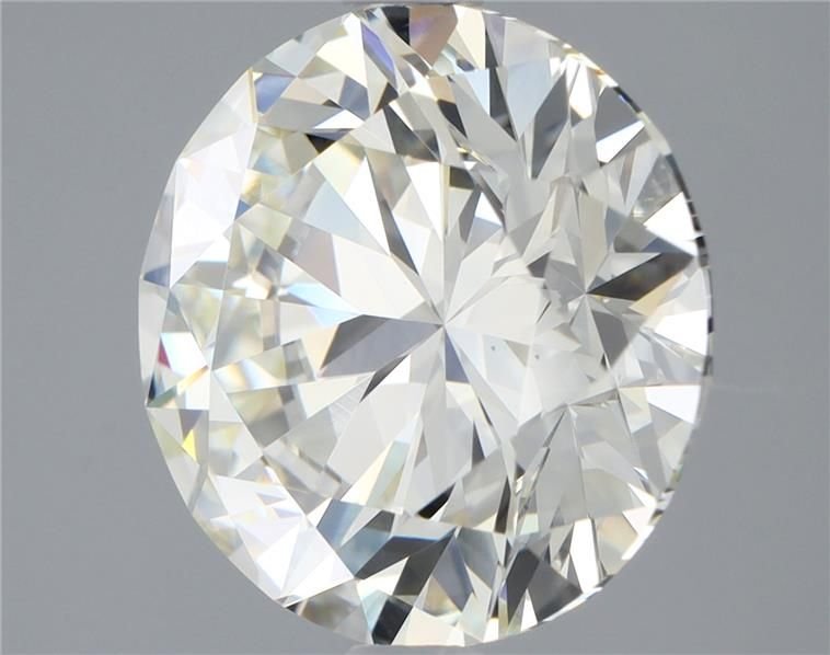 3.01ct K VS1 Rare Carat Ideal Cut Round Diamond