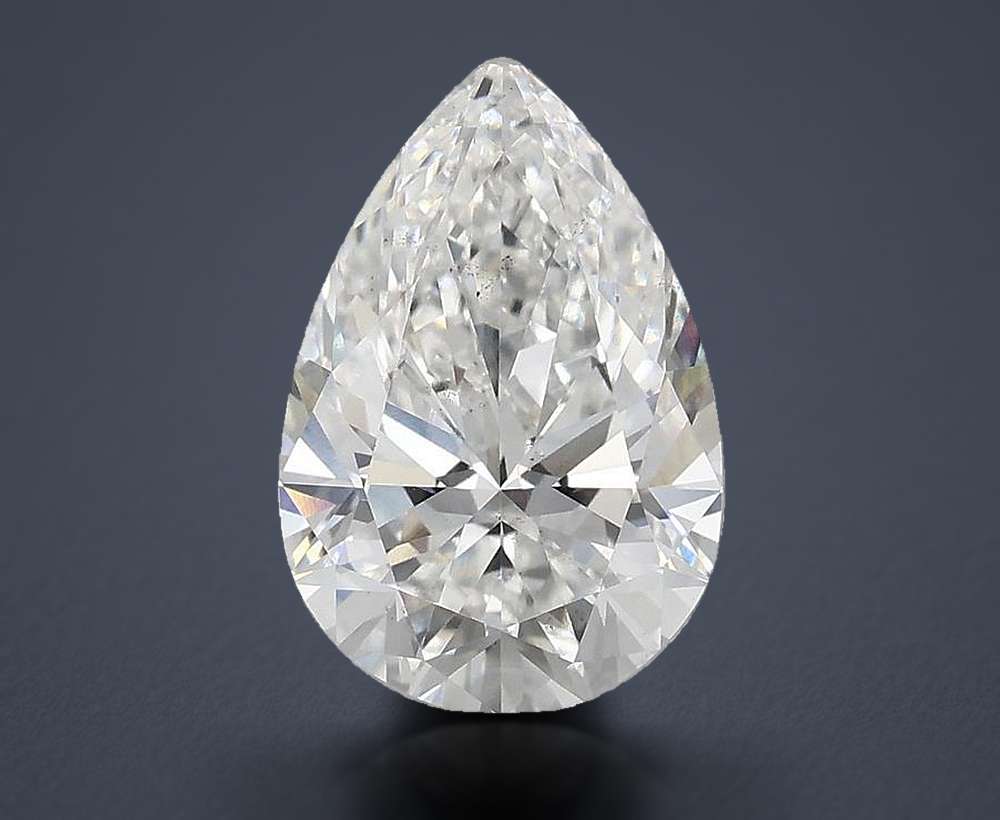 2.50 Carat Pear Lab Diamond