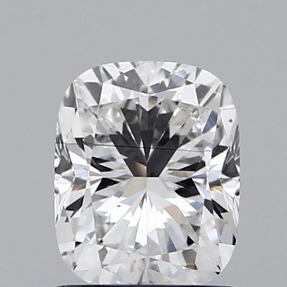 1.05ct F SI1 Rare Carat Ideal Cut Cushion Lab Grown Diamond