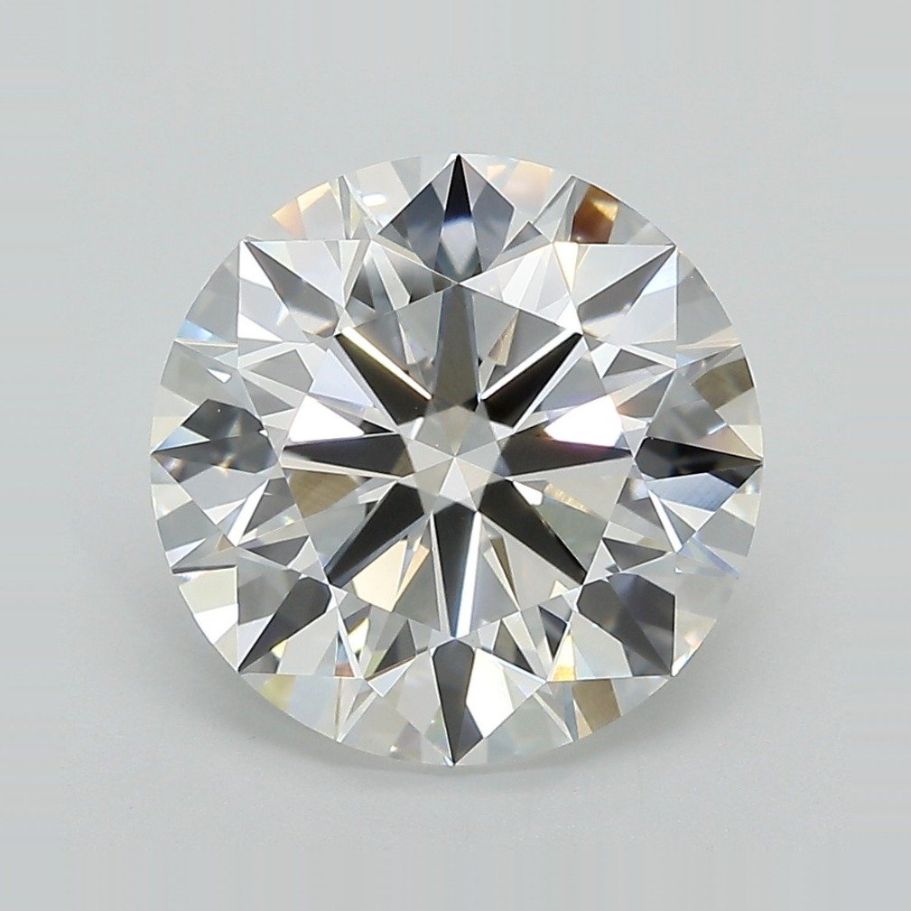 5.14ct E VS1 Rare Carat Ideal Cut Round Lab Grown Diamond