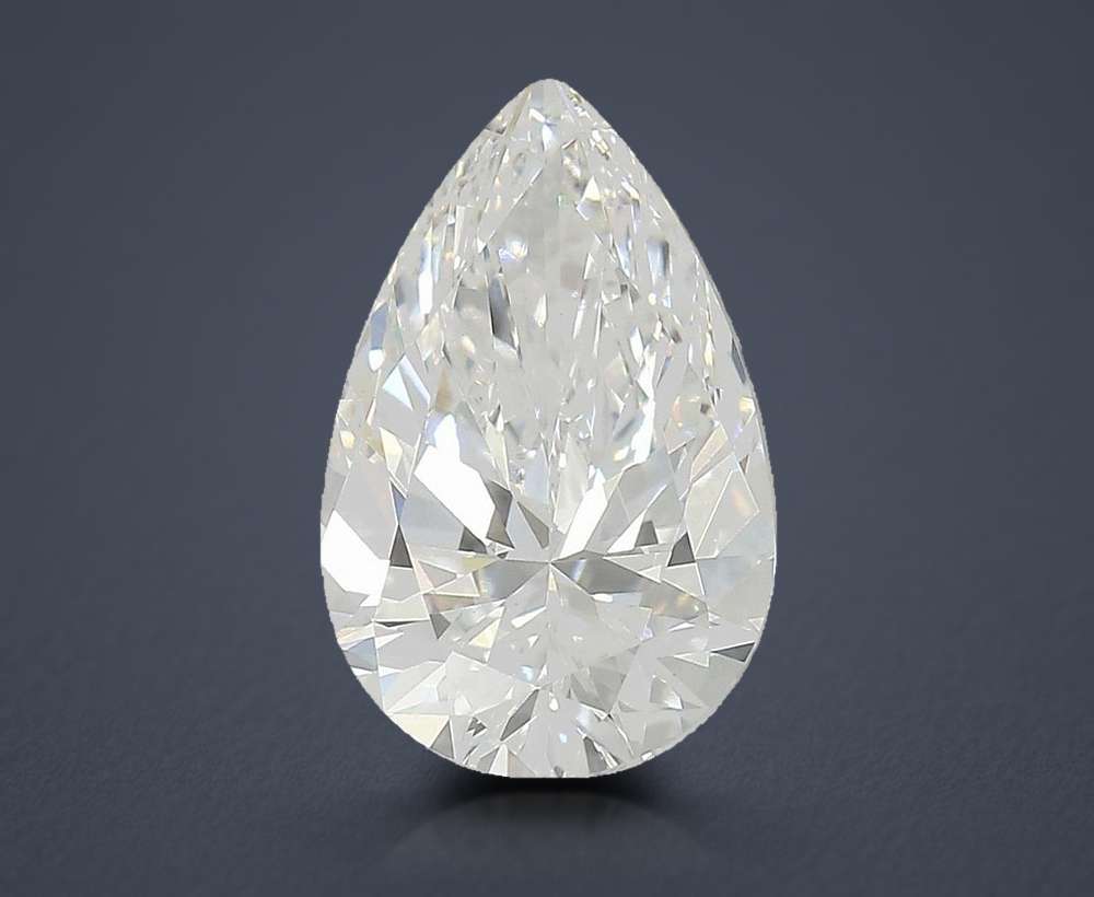 3.45 Carat Pear Lab Diamond