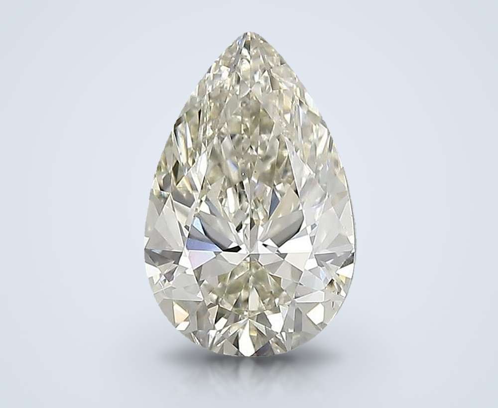 2.03 Carat Pear Natural Diamond