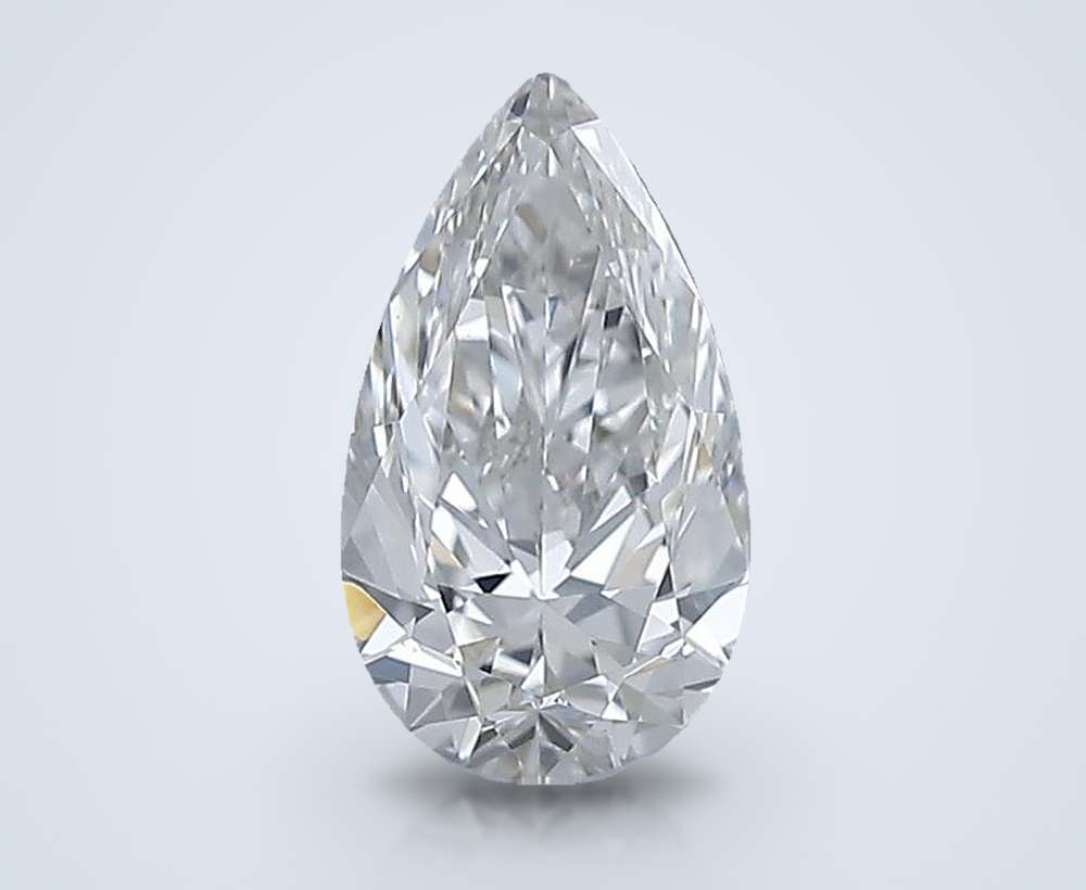 0.70 Carat Pear Natural Diamond