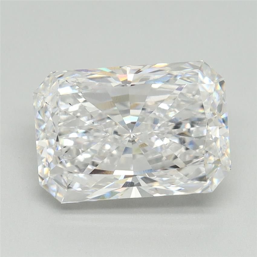3.55ct D VS2 Rare Carat Ideal Cut Radiant Lab Grown Diamond