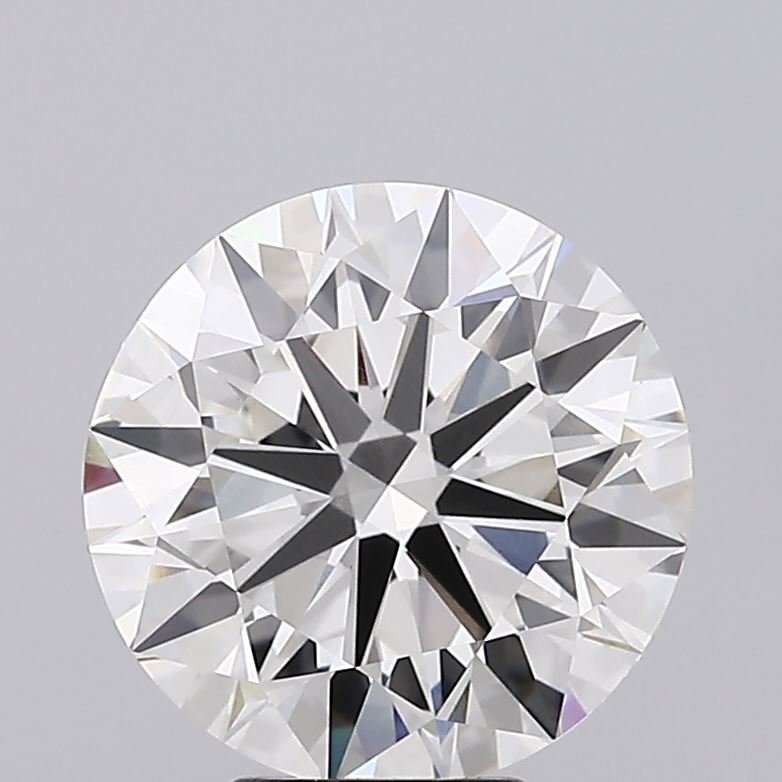 5.41ct H VVS2 Rare Carat Ideal Cut Round Lab Grown Diamond