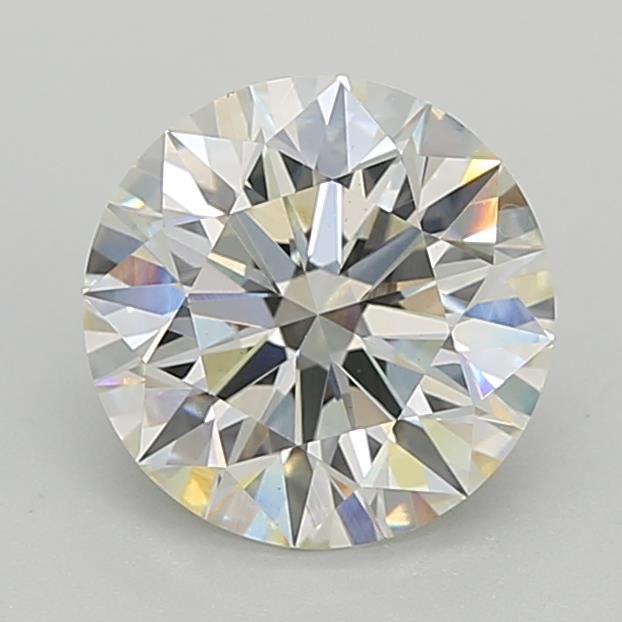 2.58ct I VS1 Rare Carat Ideal Cut Round Lab Grown Diamond