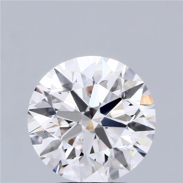 3.01ct H VS2 Excellent Cut Round Lab Grown Diamond