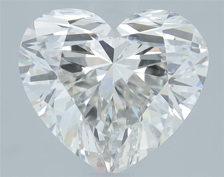 2.17ct G VS1 Rare Carat Ideal Cut Heart Lab Grown Diamond