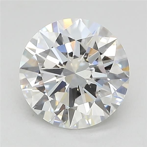 2.00ct D VS2 Excellent Cut Round Lab Grown Diamond