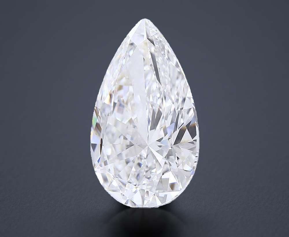 12.01 Carat Pear Lab Diamond