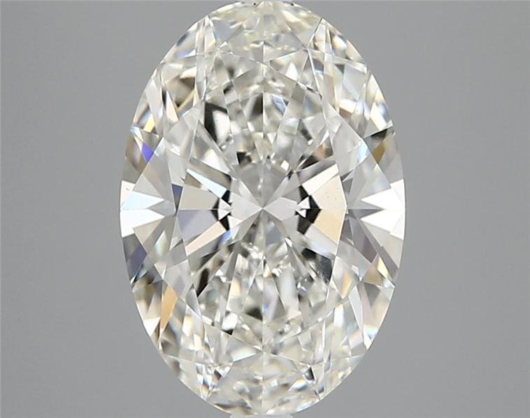 3.44ct I VS1 Rare Carat Ideal Cut Oval Lab Grown Diamond