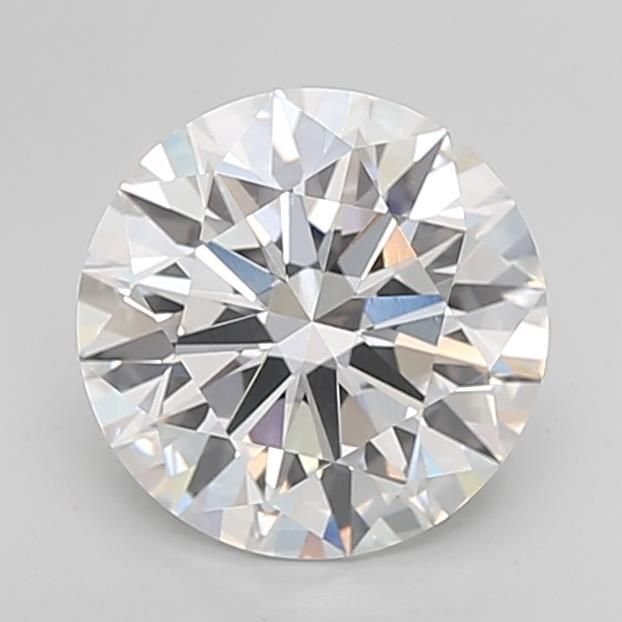 4.09ct D VVS2 Rare Carat Ideal Cut Round Lab Grown Diamond