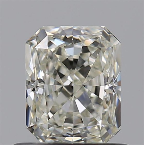 0.71ct K VVS1 Rare Carat Ideal Cut Radiant Diamond