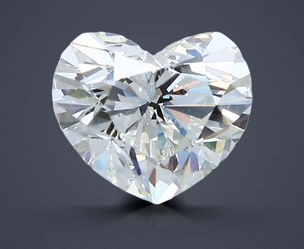1.70 Carat Heart Natural Diamond